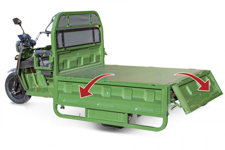 Грузовой электрический трицикл Rutrike Маяк 1500 в Перми