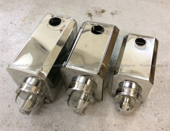 Печь пошехонка Турист 25 л с 3D экранами сталь 0,8мм в Перми