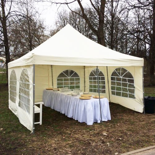 Шатер Пагода Giza Garden 5 х5 м белый в Перми