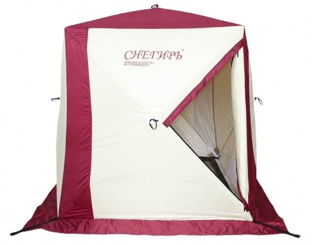 Зимняя палатка для рыбалки Куб Снегирь 3T в Перми