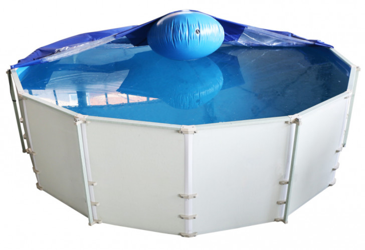 Тент для бассейна с надувной подушкой "Фиеста" в Перми