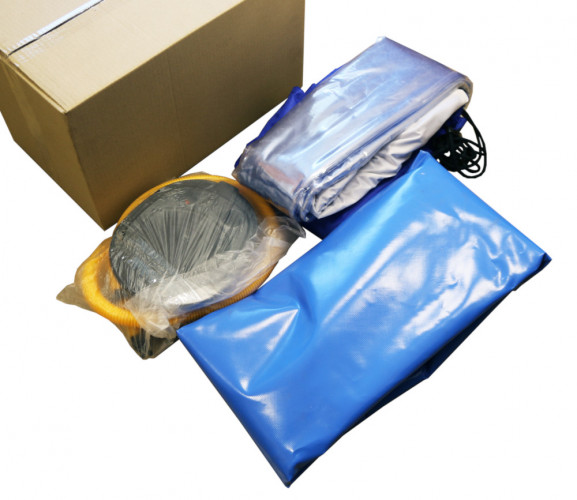 Тент для бассейна с надувной подушкой "Фиеста" в Перми