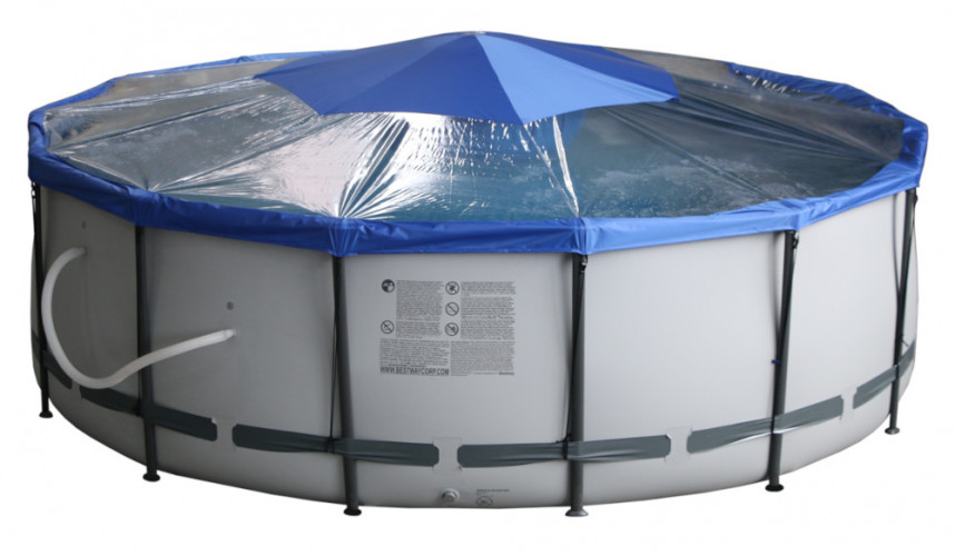 Тент для бассейна Intex/Bestway с надувной подушкой "Фиеста" в Перми