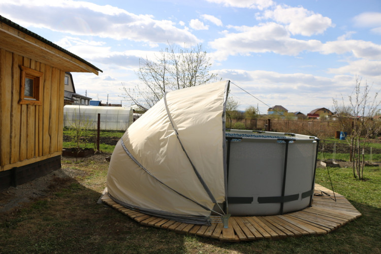 Купол-тент для бассейнов "Фиеста" КОМБИ в Перми