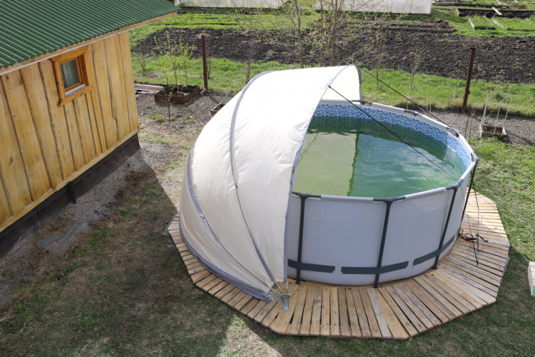 Купол-тент для бассейнов "Фиеста" КОМБИ в Перми