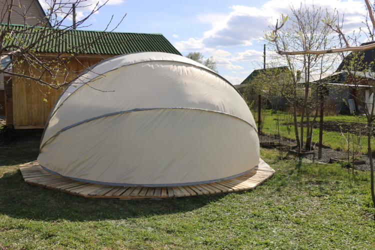 Купол-тент для бассейнов "Фиеста" КОМБИ в Перми