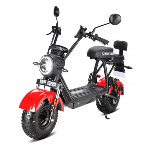 Электроскутер WHITE SIBERIA MINI R 2.0 1200W в Перми