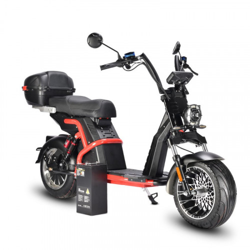 Электроскутер WHITE SIBERIA PRO BLACK EDITION 5000W в Перми