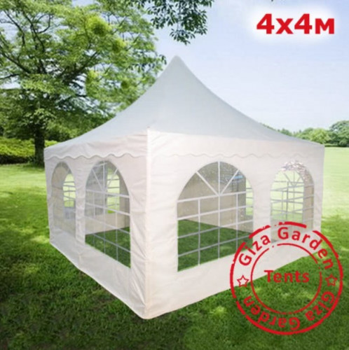 Шатер Пагода Giza Garden 4 х 4 м белый в Перми
