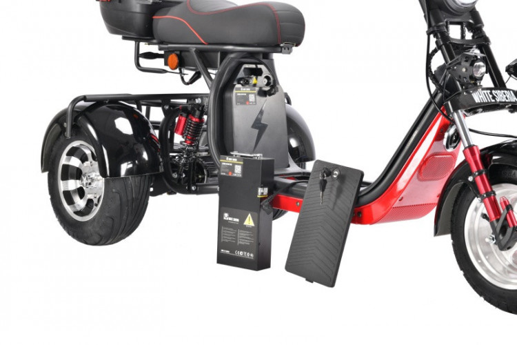 Электроскутер White Siberia PRO TRIKE 3000W в Перми