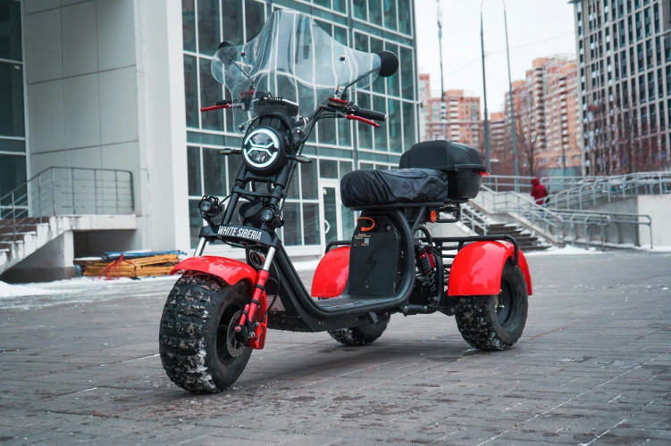 Электроскутер White Siberia PRO TRIKE 3000W в Перми