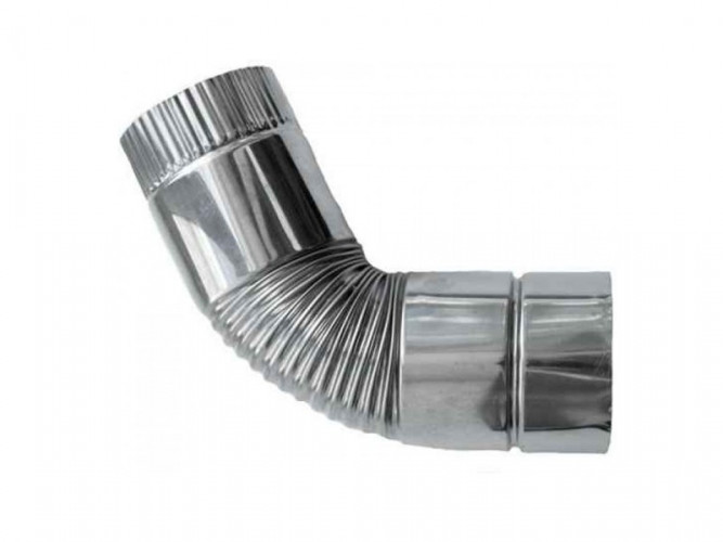 Сегмент трубы угол 45° d-65 мм.(нерж.)Инвент в Перми