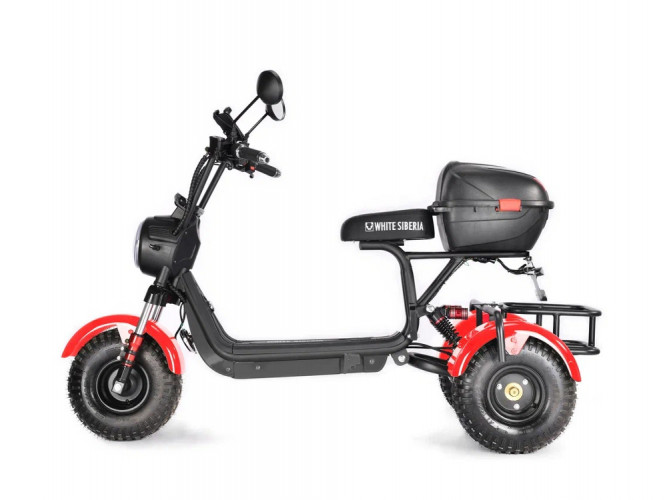 Электроскутер White Siberia TRIKE MINI 1500W в Перми