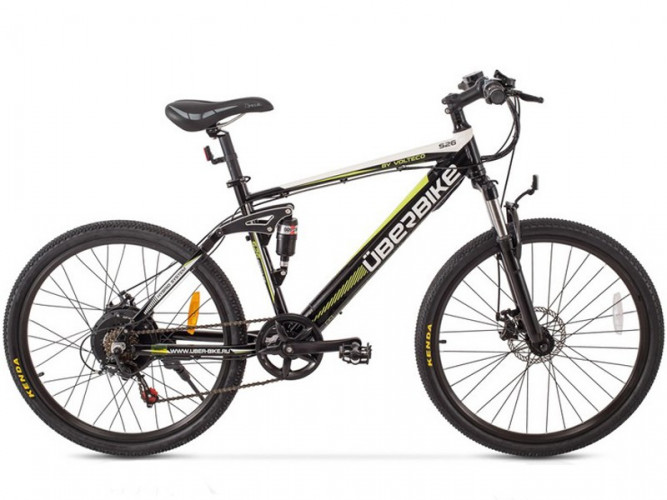 Электровелосипед UberBike S26 S 350W Black в Перми