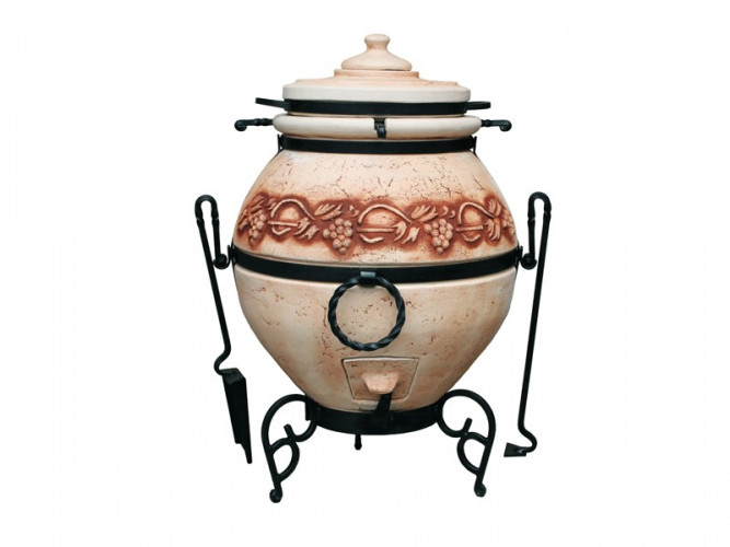 Тандыр Легенды с эффектом кракле в Перми