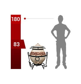 Тандыр Легенды с эффектом кракле в Перми