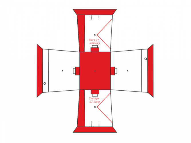 Зимняя палатка для рыбалки Куб Снегирь 2T Long Компакт в Перми
