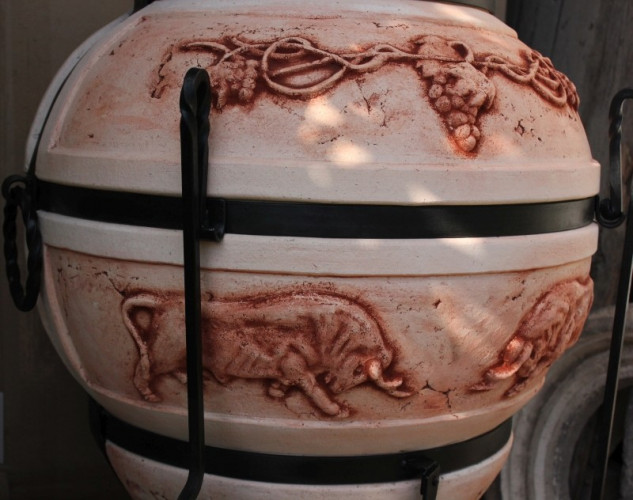 Тандыр Легенды Премиум с эффектом кракле в Перми