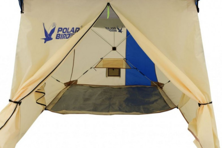 Шатер-тент Polar Bird 4SK Long + Тент-навес в Перми