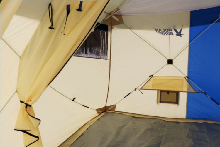 Шатер-тент Polar Bird 4SK Long + Тент-навес в Перми