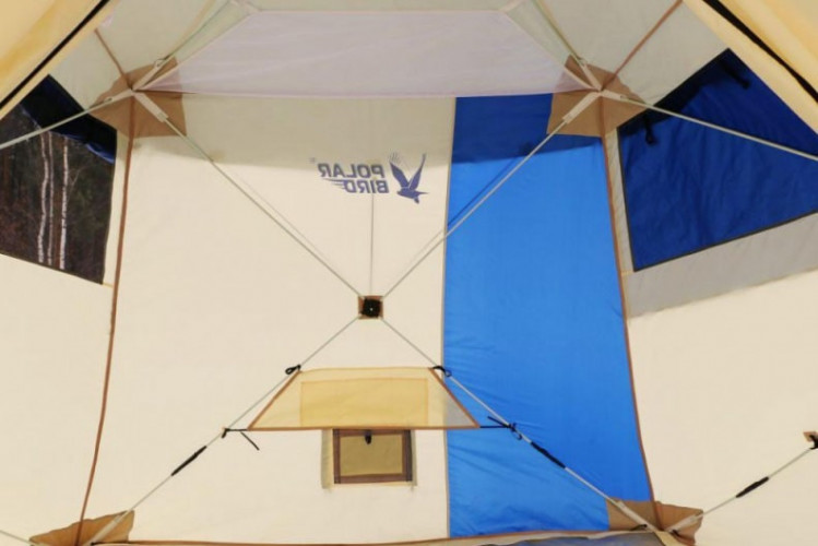 Шатер-тент Polar Bird 4SK Long + Тент-навес в Перми