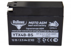 Аккумулятор стартерный для мототехники Rutrike YTX4B-BS (12V/2,5Ah) в Перми