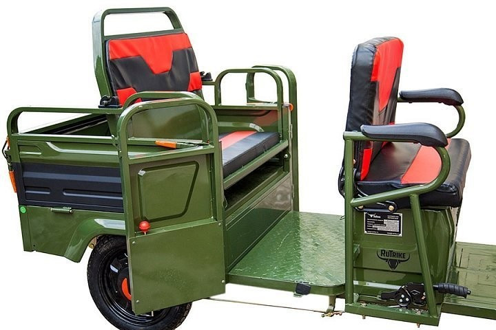Грузовой электрический трицикл RuTrike Вояж П Трансформер в Перми