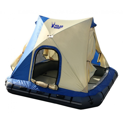 Надувной плот-палатка Polar bird Raft 260+слани стеклокомпозит в Перми