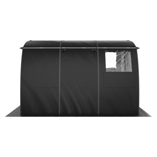 Мобильная баня-палатка МОРЖ Max (Черный) в Перми