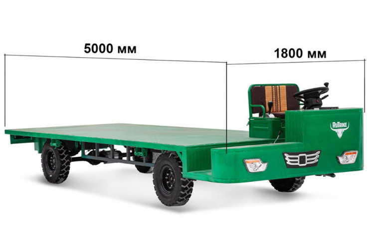 Грузовая электрическая тележка Rutrike БАЗА в Перми