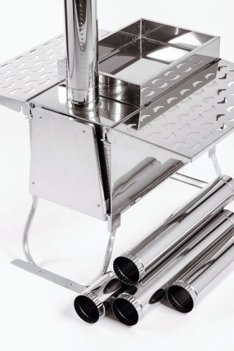 Печь-камин Инвент ПРО Средняя в Перми