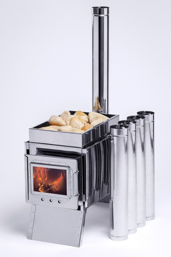 Печь-камин Инвент малая в Перми