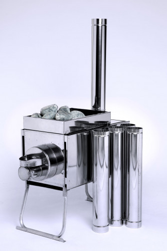 Печь Инвент Экономка средняя со стац. экранами в сумке в Перми