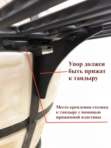 Боковой столик для тандыра в Перми