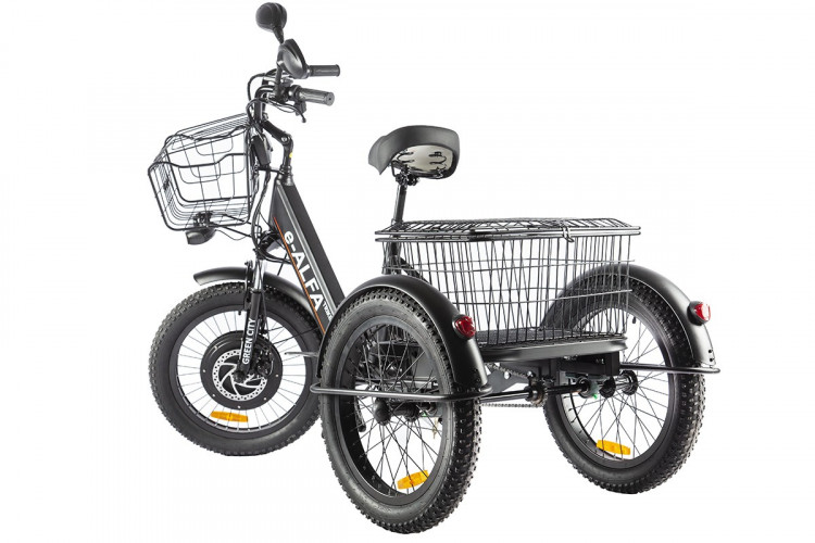 Электрофэтбайк Eltreco Green City e-ALFA Trike в Перми