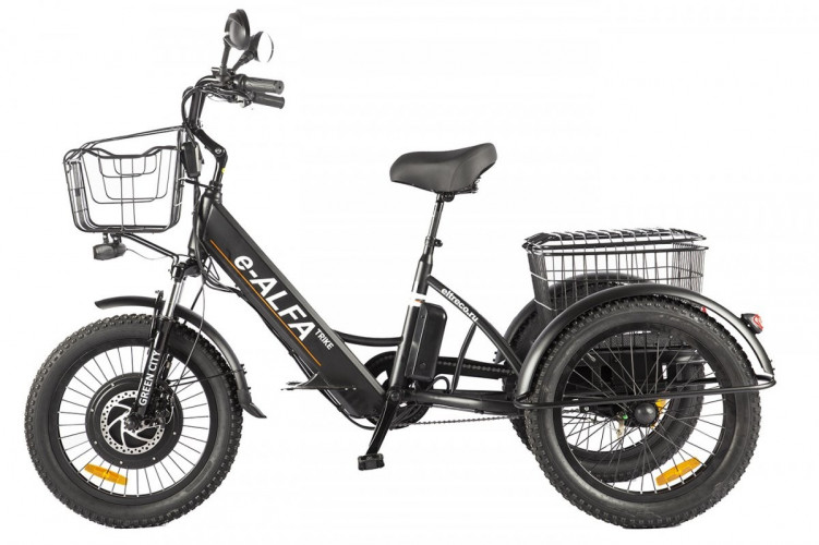 Электрофэтбайк Eltreco Green City e-ALFA Trike в Перми