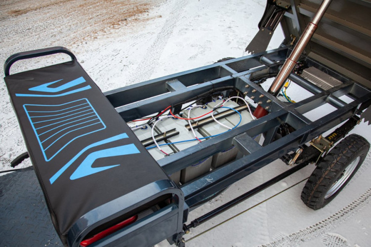 Грузовая электрическая тележка Rutrike Титан 2000 Гидравлика в Перми