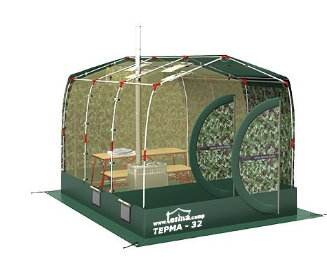 Зимняя палатка Терма-32 в Перми