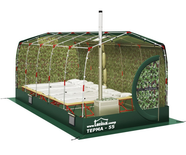 Зимняя палатка Терма-55 в Перми