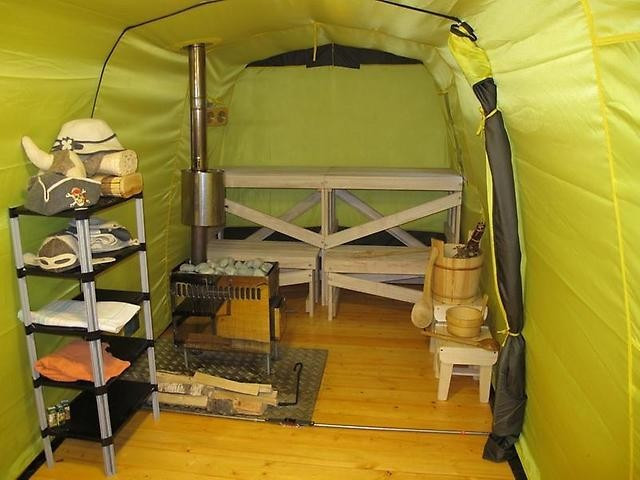 Зимняя палатка Терма-55 в Перми