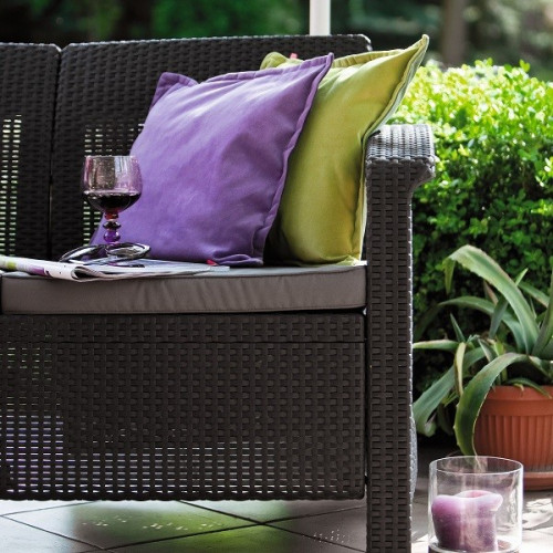 Диван садовый Keter Corfu II Love Seat Max в Перми