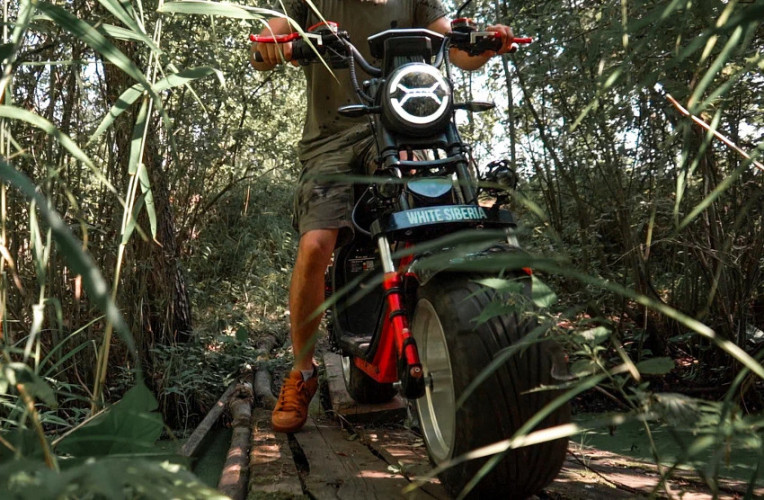 Электроскутер White Siberia PRO MAX 3950W в Перми