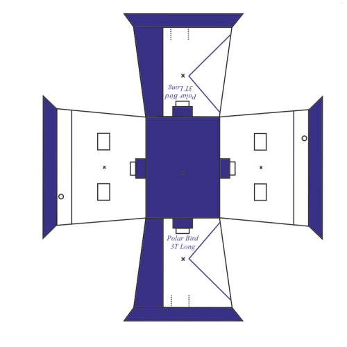 Зимняя палатка Polar Bird 3T Long компакт в Перми