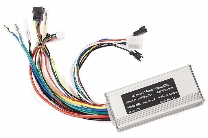 Мотор-колесо Eltreco 48V 350W LCD 26" передний АКБ HL 48V 10А/ч в Перми