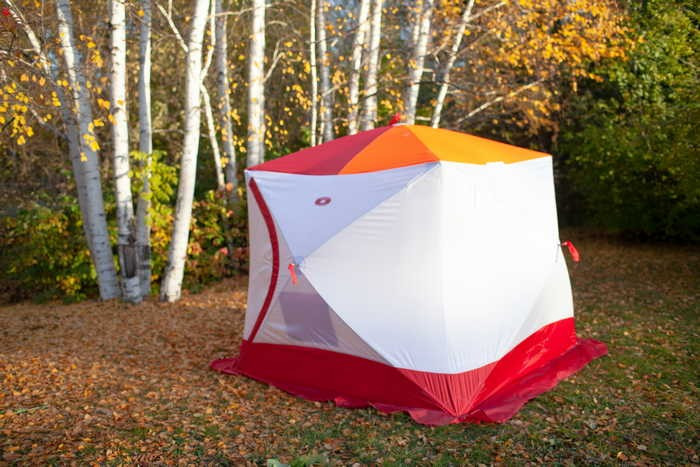 Палатка для рыбалки Медведь КУБ-4 Утепленная в Перми