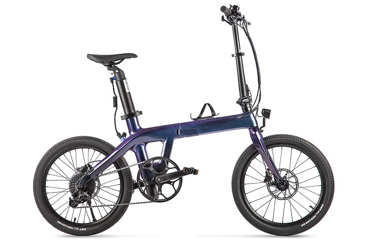 Электровелосипед складной Carbon 20" Sporto в Перми