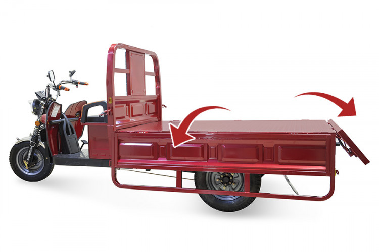 Грузовой электрический трицикл Rutrike D4 1800 60V1500W в Перми