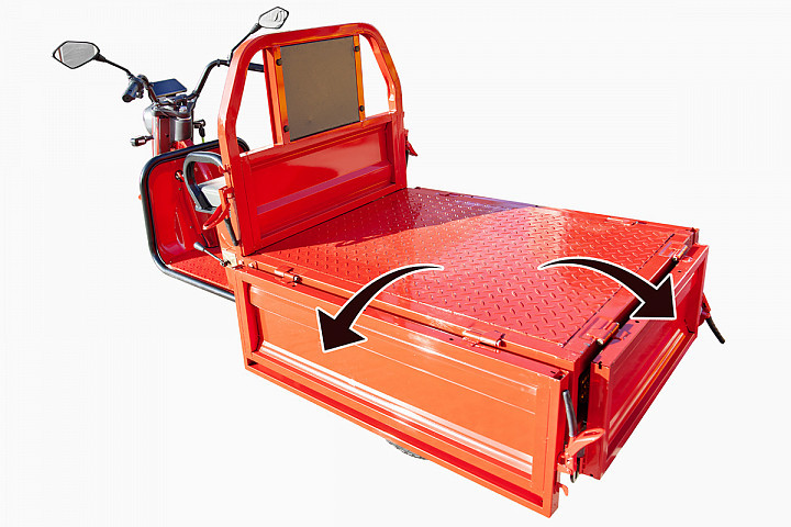 Грузовой электрический трицикл Rutrike Амулет 1100 в Перми